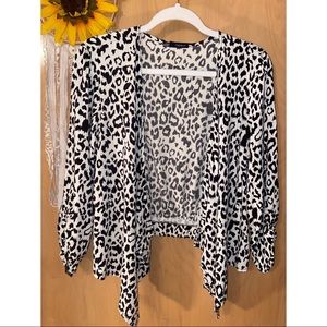 Maurice’s Leopard Print Blazer/Jacket